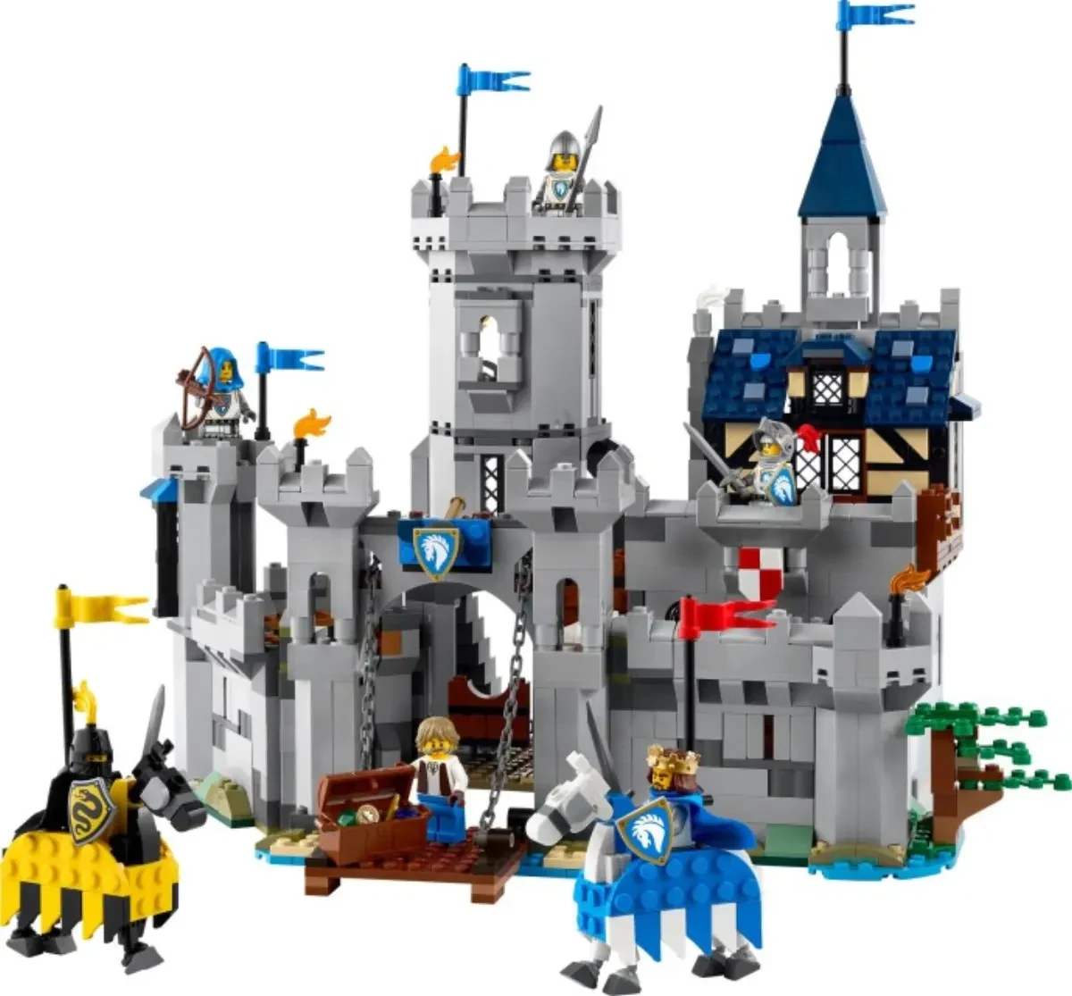 Medieval Horse Knight Castle, set 31168