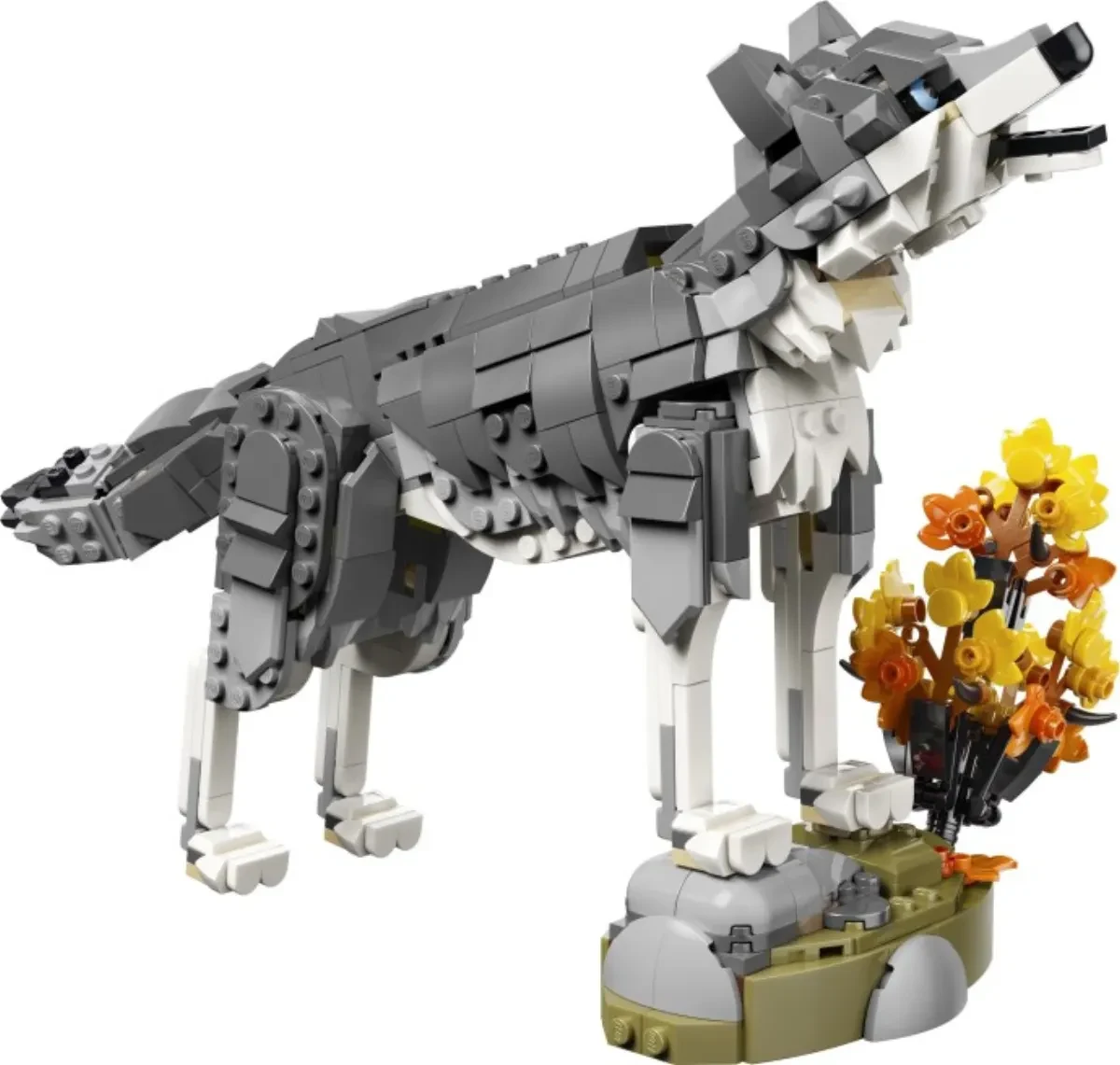 Forest Animals: Gray Wolf, set 31393