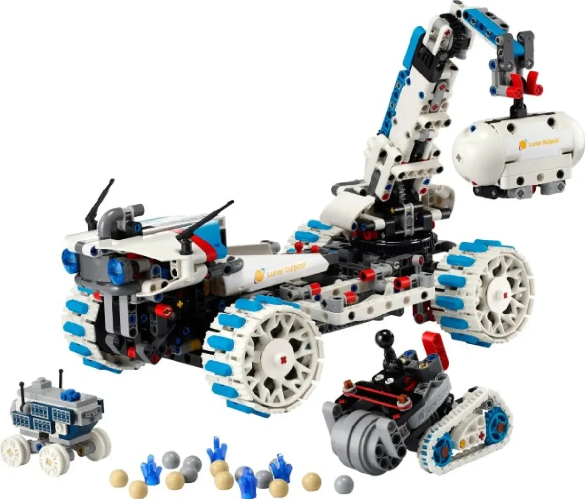 Lunar Outpost Moon Rover Space Vehicle, set 42211