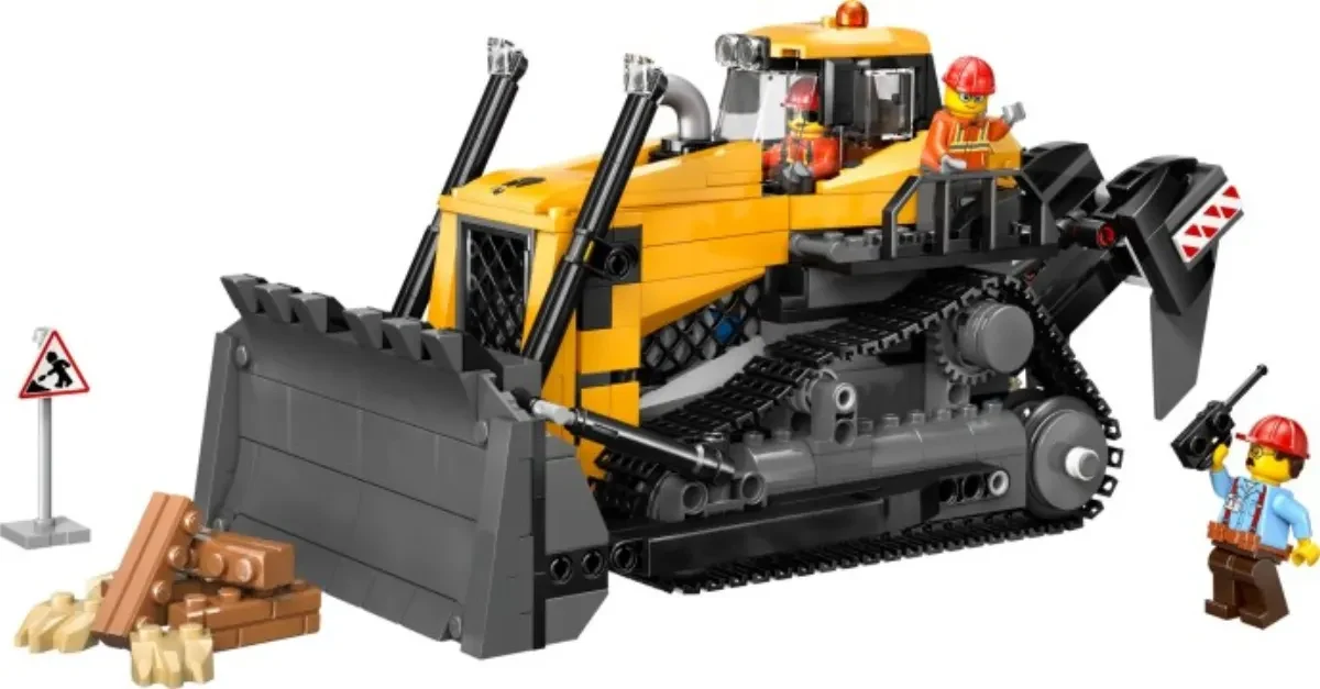 Yellow Bulldozer, set 60466