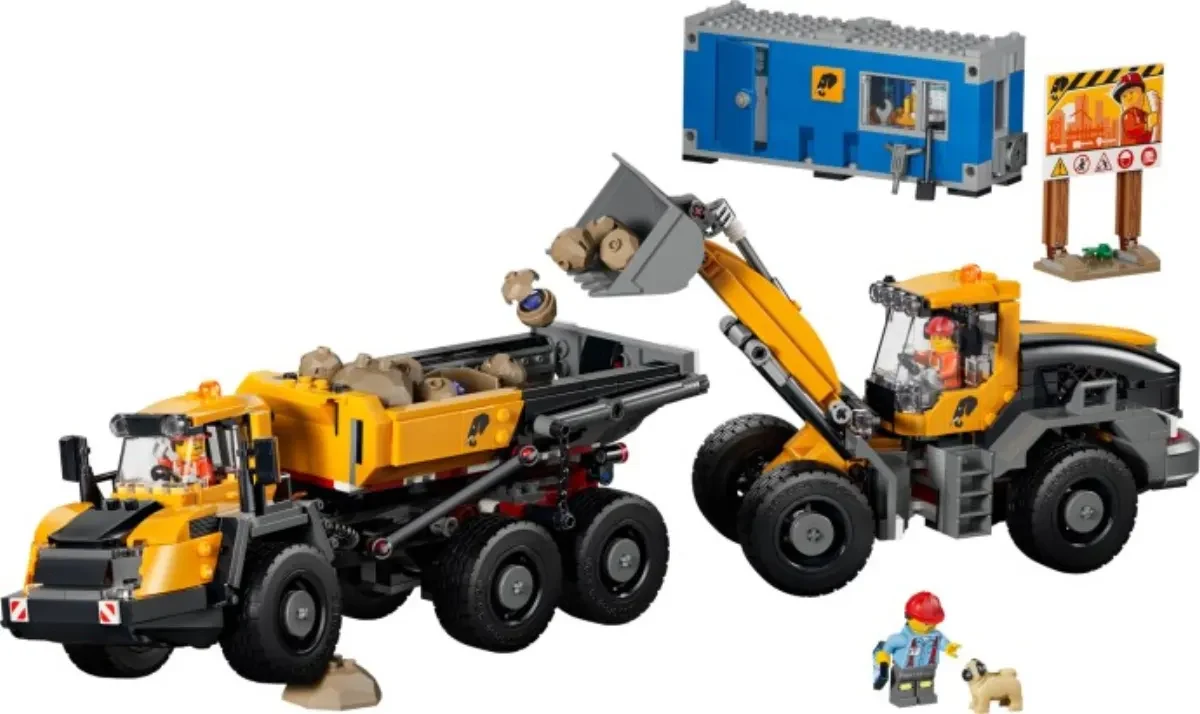 Dump Truck & Front End Loader, set 60494