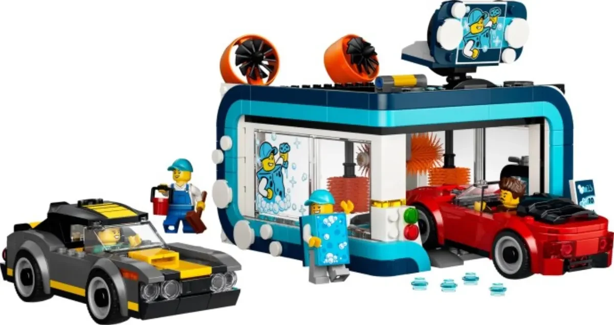 Drive-Through Car Wash, set 60497