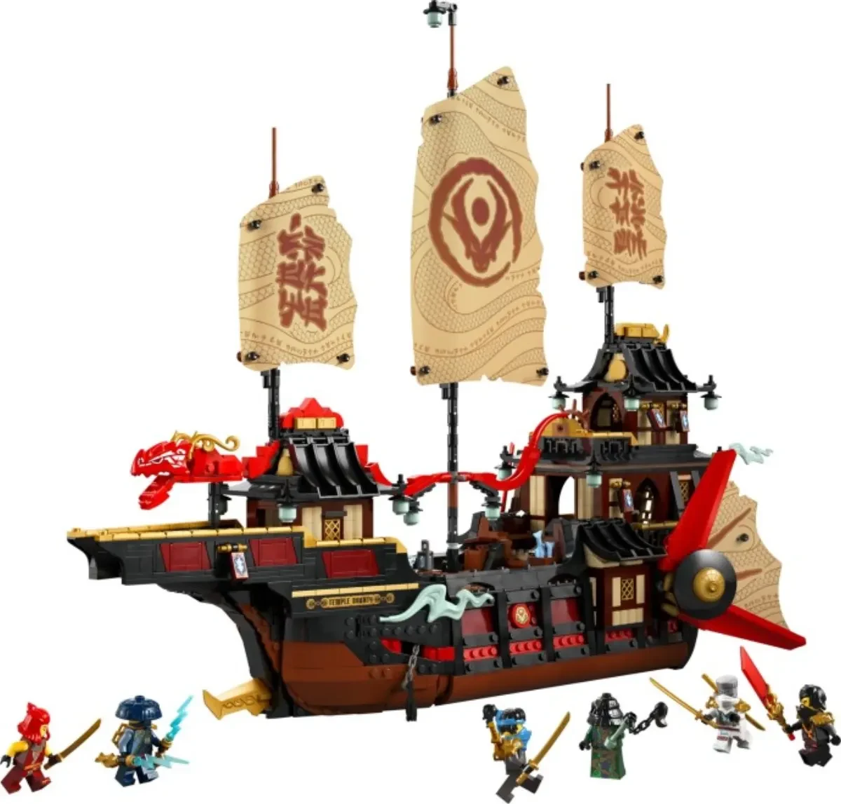 The Temple Bounty, set 71848